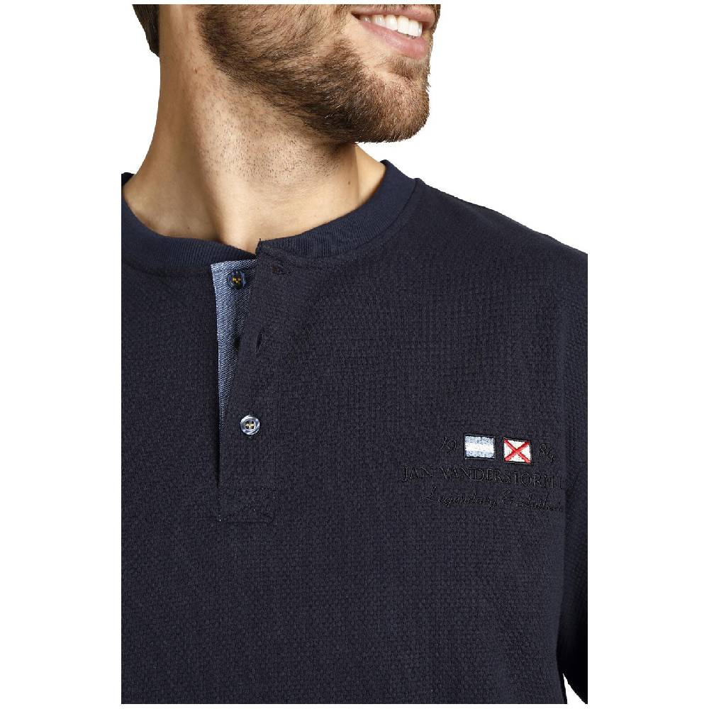 Jan Vanderstorm Sweatshirt VILJAR Dunkelblau