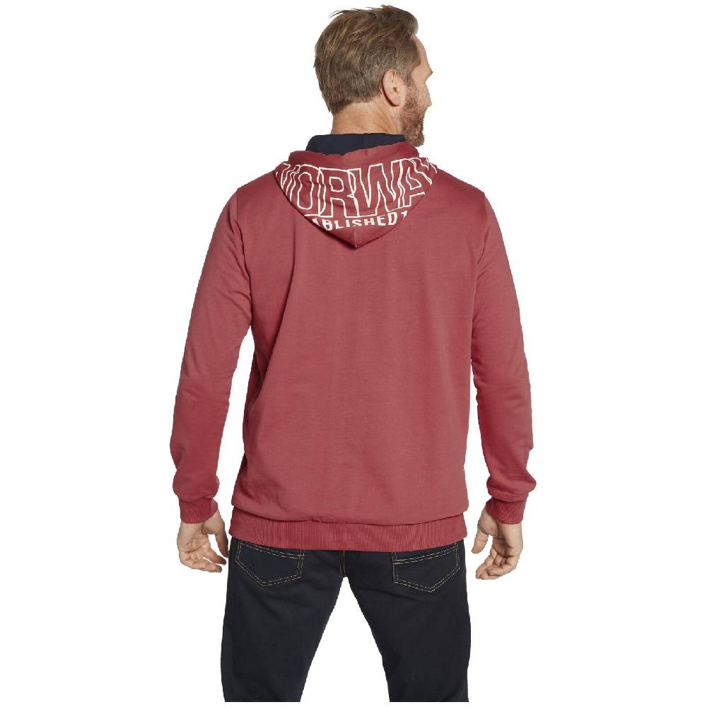 Jan Vanderstorm Sweatshirt WYN Hellrot