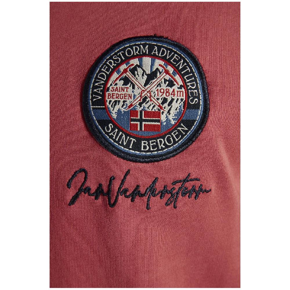 Jan Vanderstorm Sweatshirt WYN Hellrot