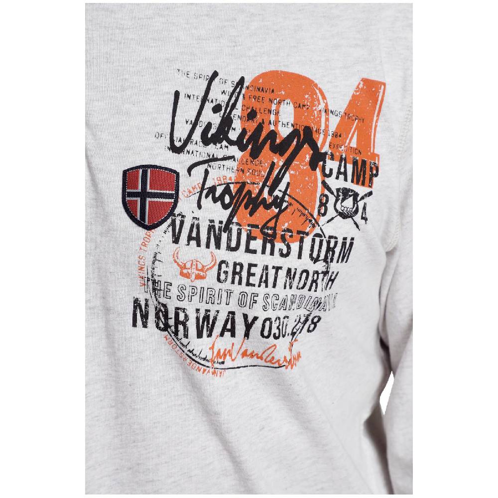 Jan Vanderstorm Sweatshirt ZWEN Beige Melange