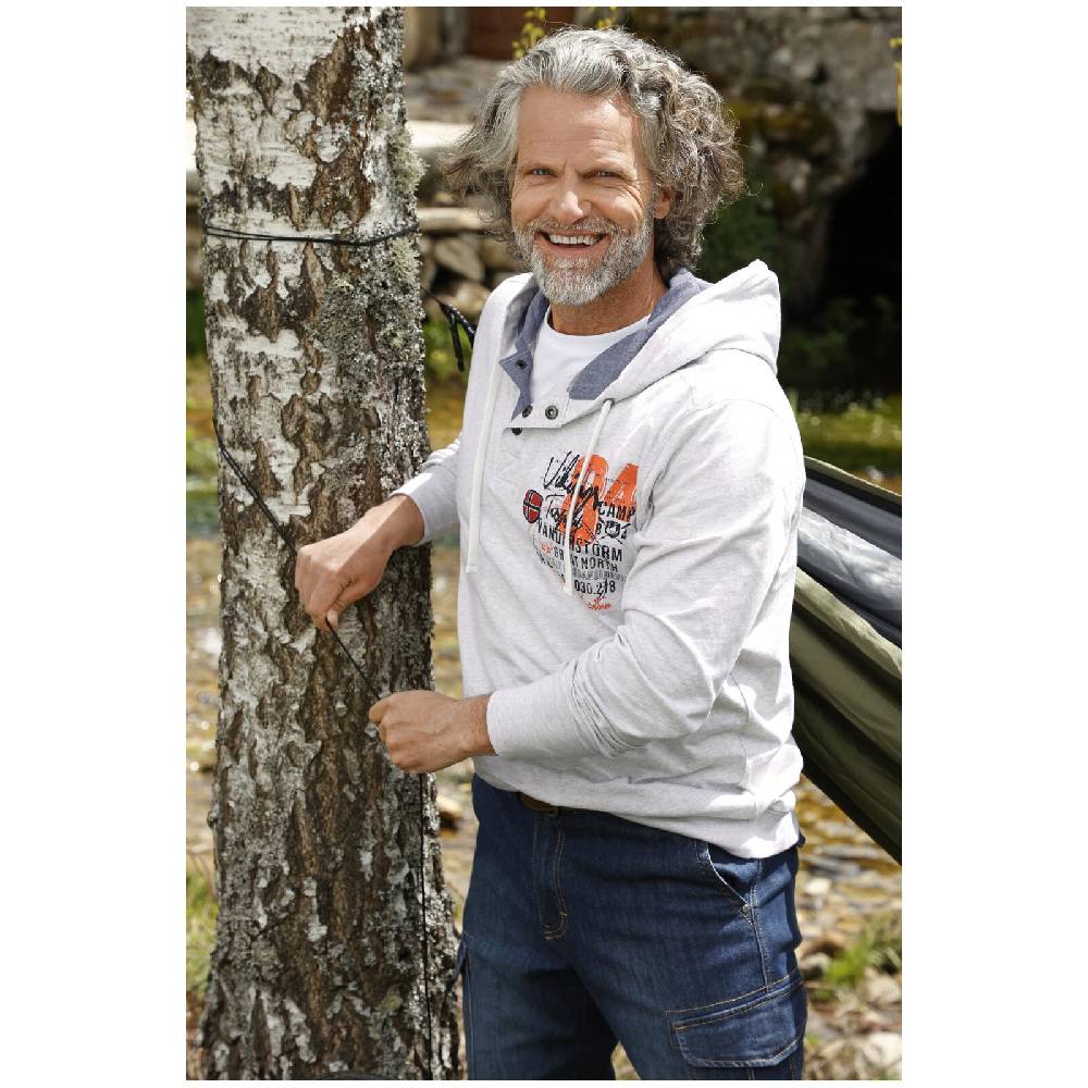 Jan Vanderstorm Sweatshirt ZWEN Beige Melange