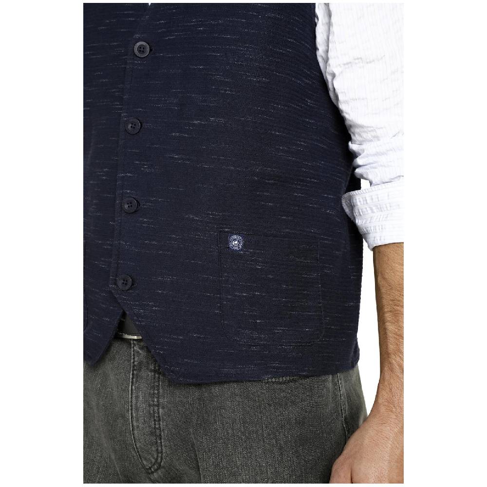 Jan Vanderstorm Sweatweste AHLMANN Dunkelblau