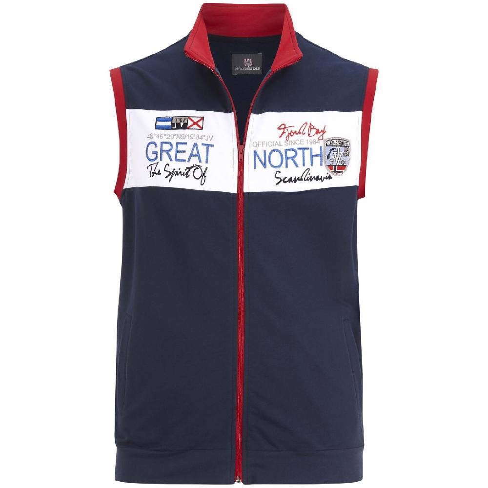 Jan Vanderstorm Sweatweste EJVIND dunkelblau