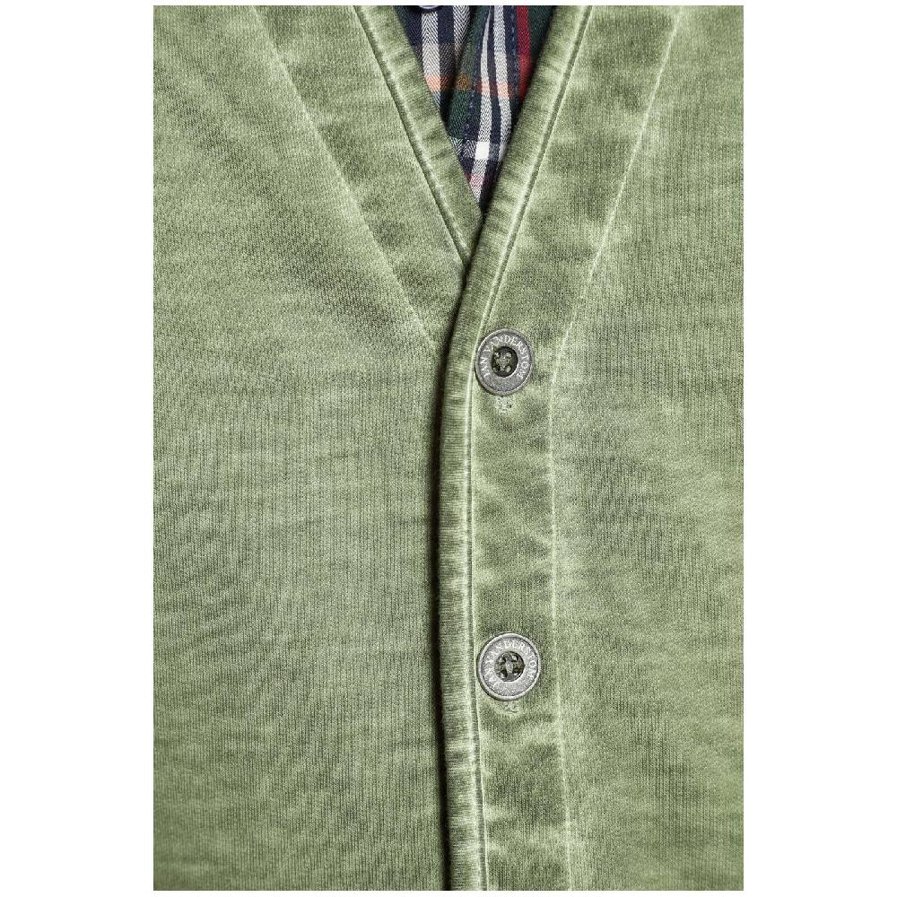 Jan Vanderstorm Sweatweste TORGILS Oliv