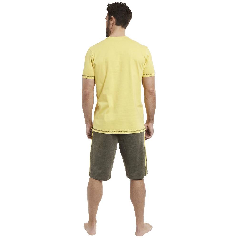 Jan Vanderstorm T-Shirt BARRIT Gelb