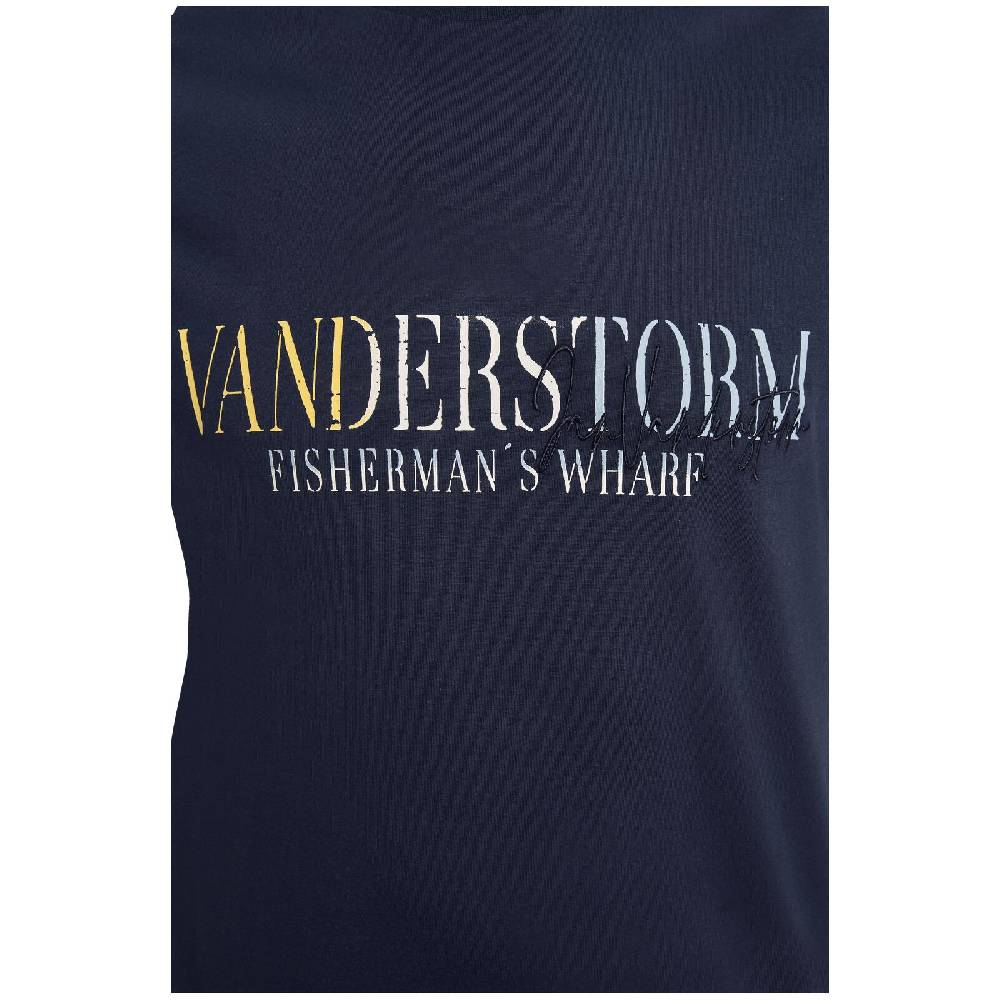 Jan Vanderstorm T-Shirt BERGTHOR Dunkelblau