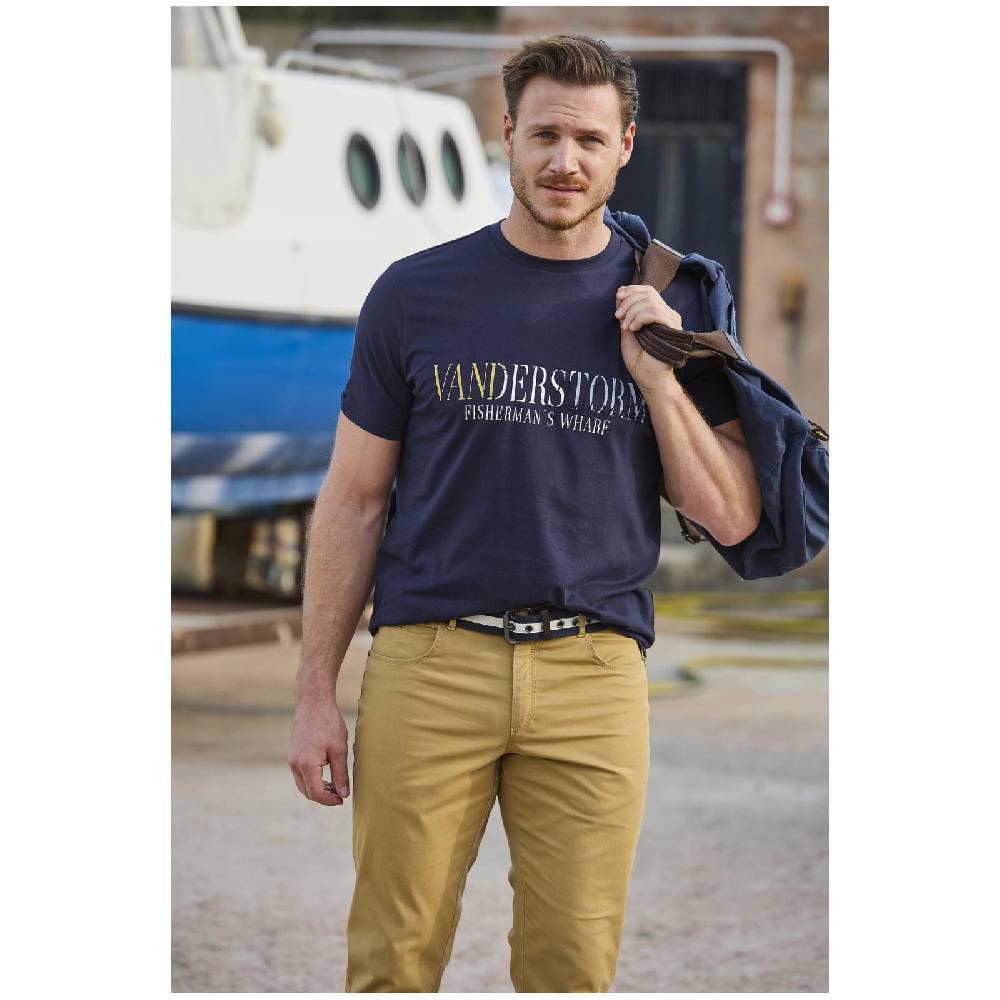 Jan Vanderstorm T-Shirt BERGTHOR Dunkelblau