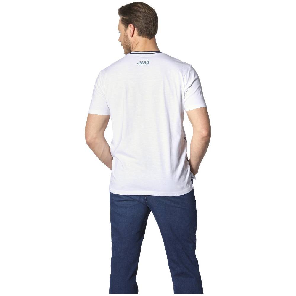 Jan Vanderstorm T-Shirt BRYNO Weiß