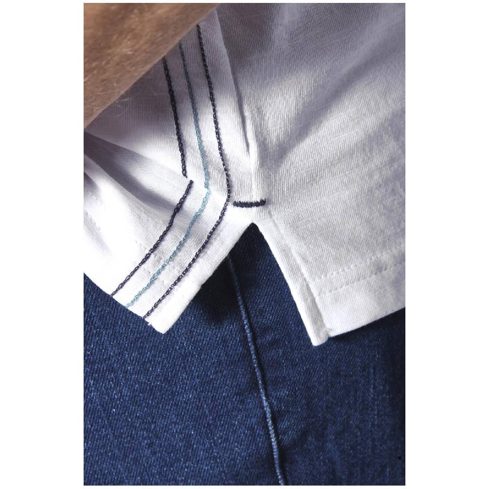 Jan Vanderstorm T-Shirt BRYNO Weiß