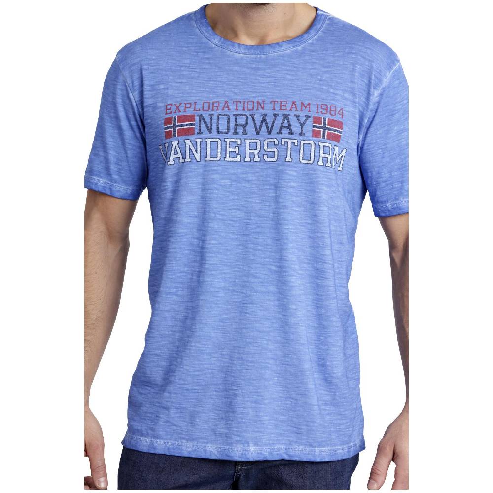 Jan Vanderstorm T-Shirt DIETHELM Blau