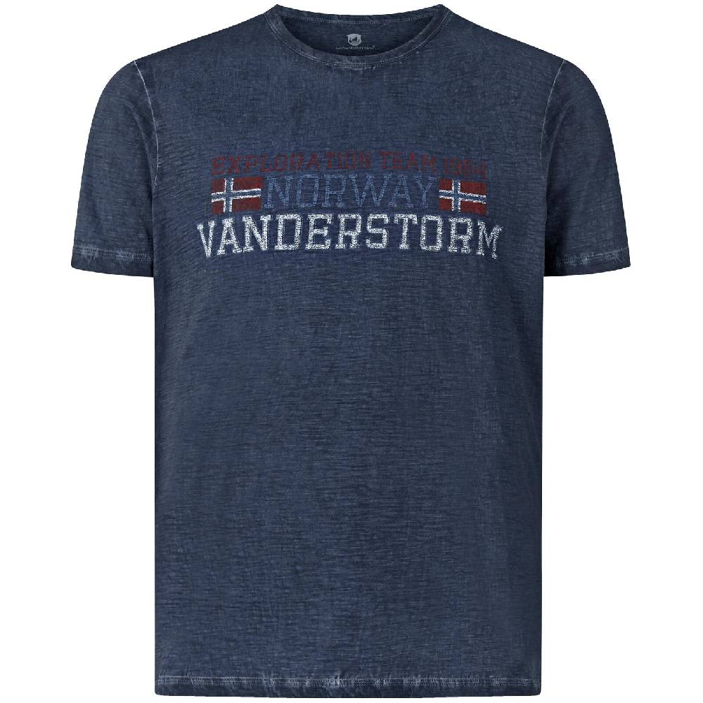 Jan Vanderstorm T-Shirt DIETHELM dunkelblau