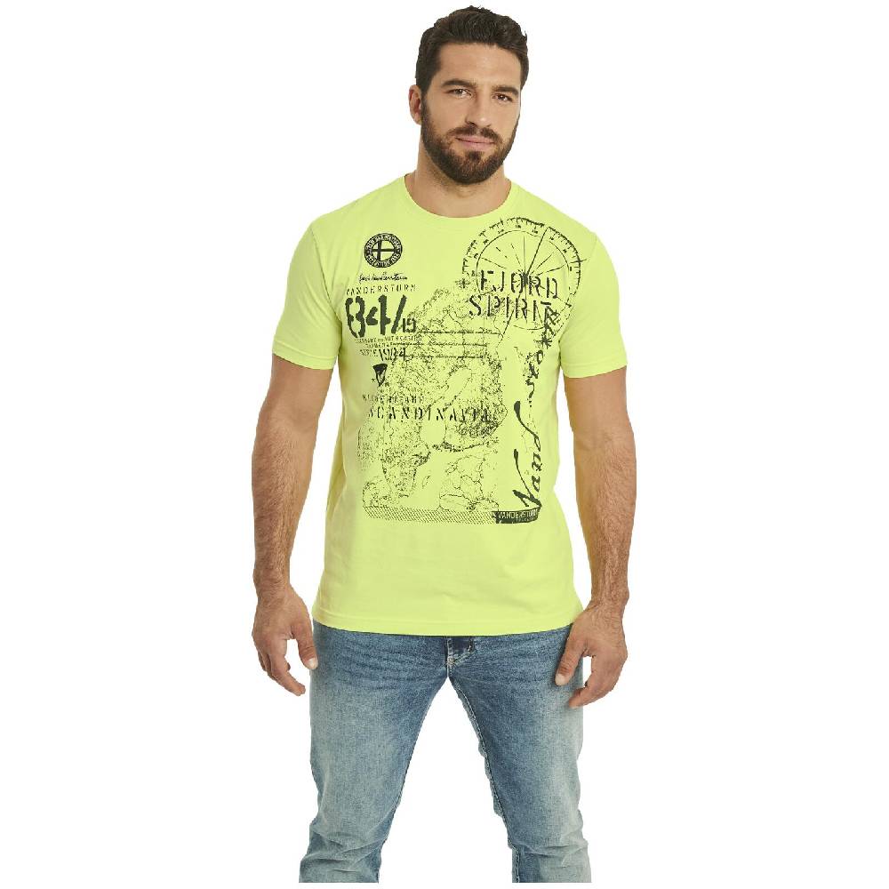 Jan Vanderstorm T-Shirt DOMINIK Hellgrün