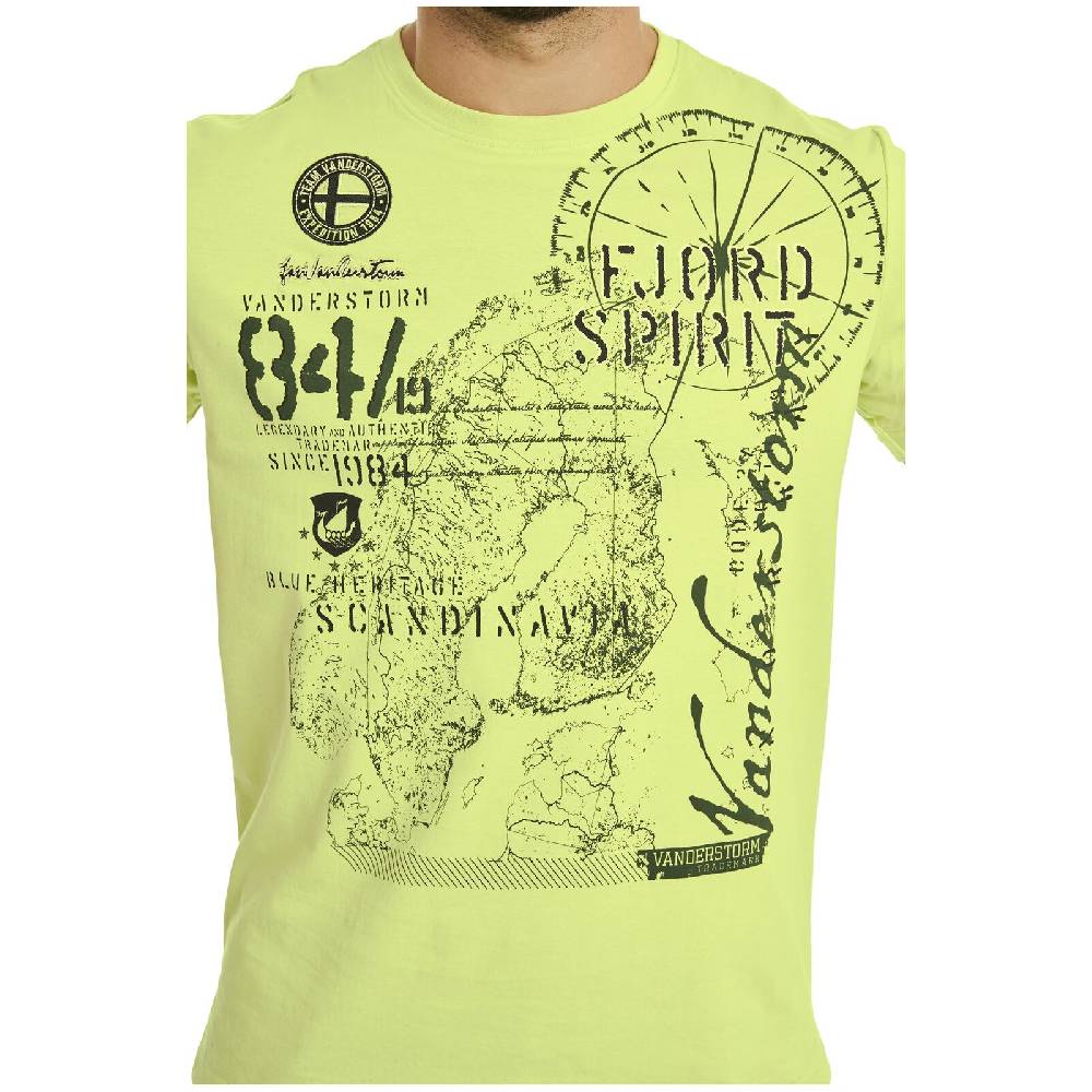 Jan Vanderstorm T-Shirt DOMINIK Hellgrün