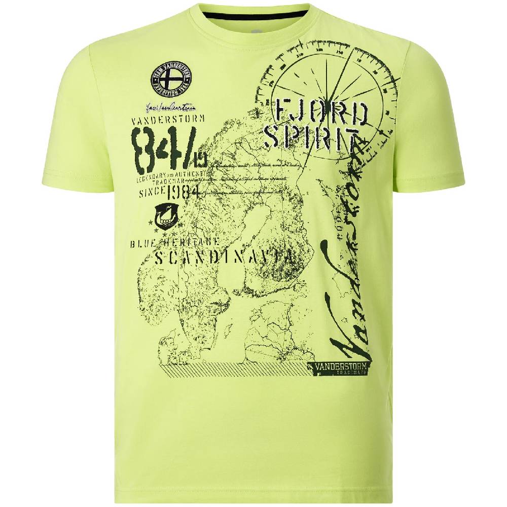 Jan Vanderstorm T-Shirt DOMINIK hellgrün