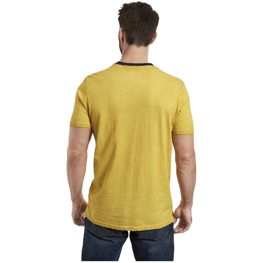 Jan Vanderstorm T-Shirt EELI Dunkelgelb