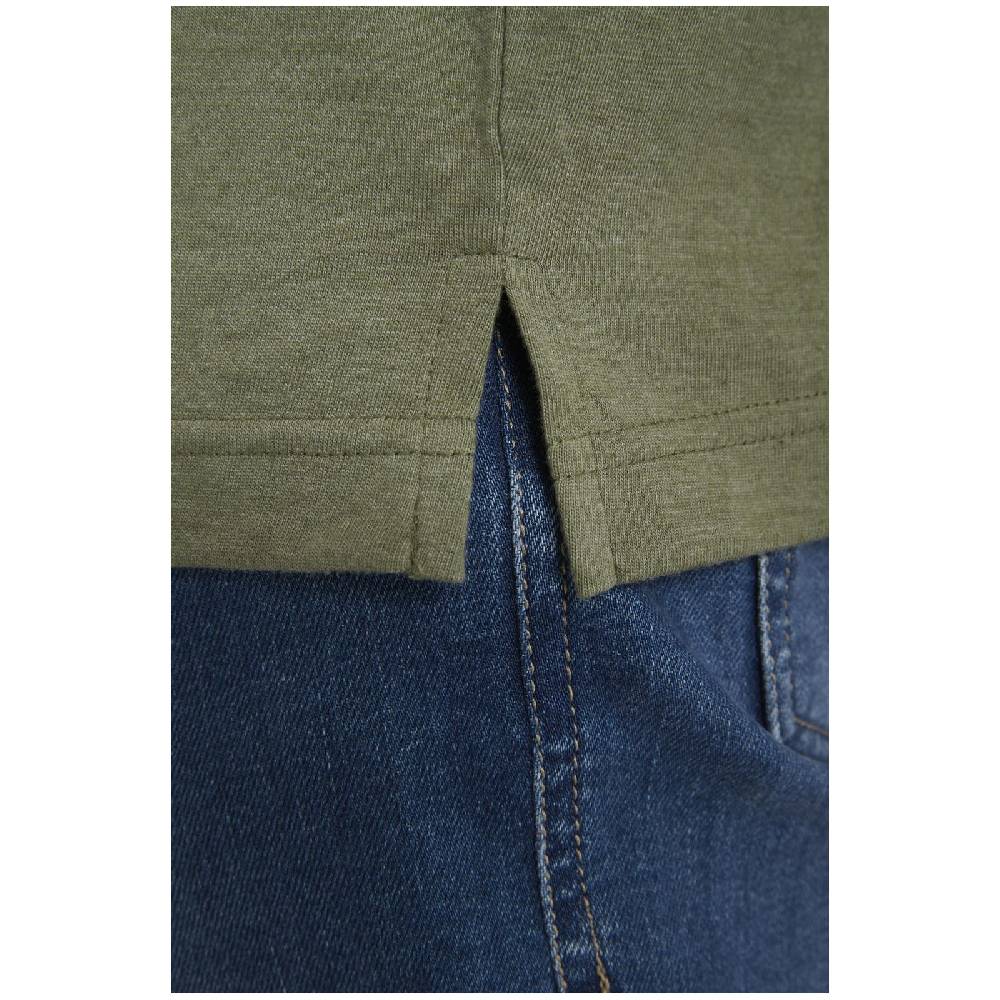 Jan Vanderstorm T-Shirt ELBERG Oliv Melange