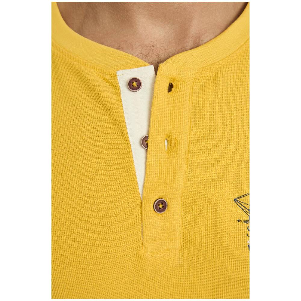 Jan Vanderstorm T-Shirt ERENGISL Gelb