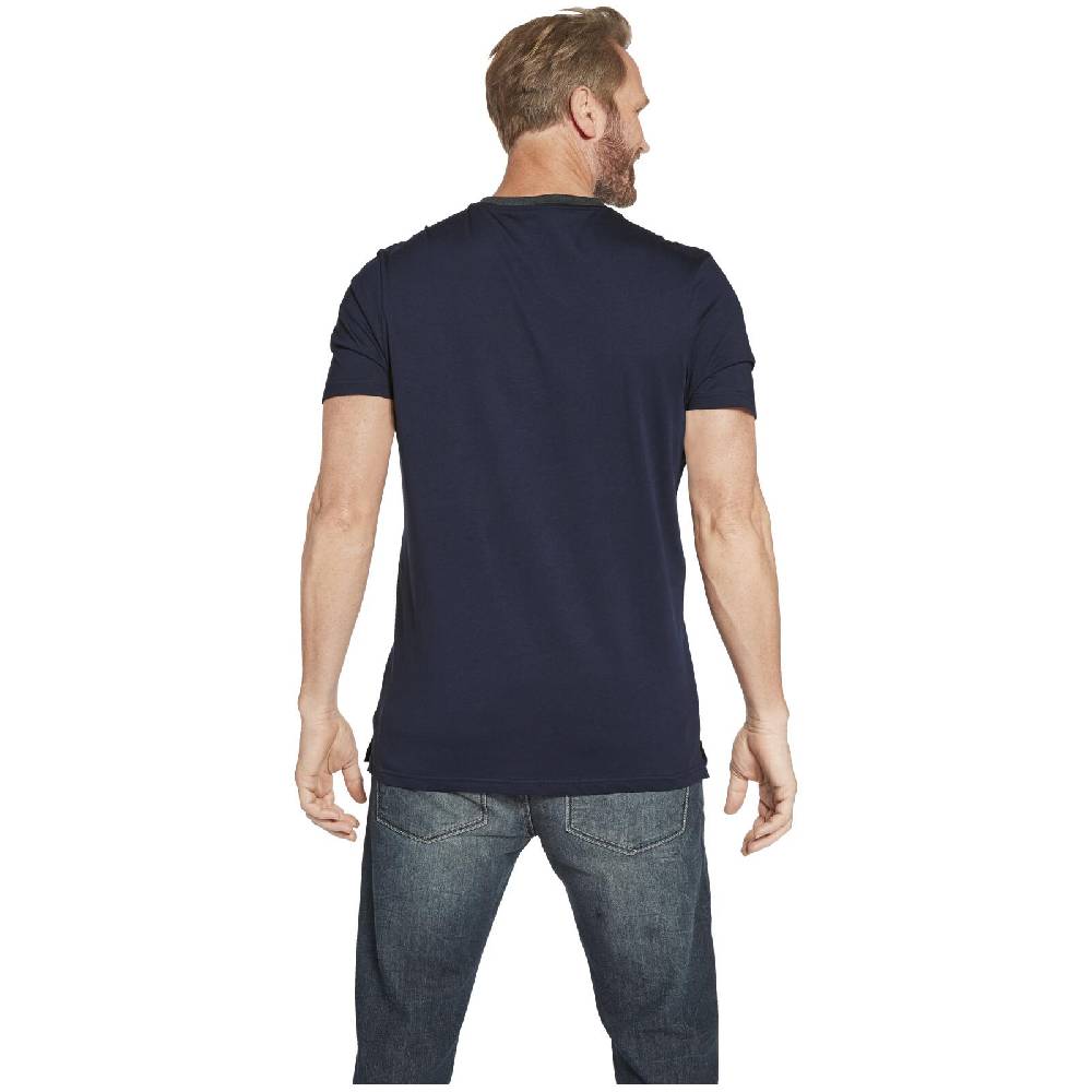 Jan Vanderstorm T-Shirt FEMKE Dunkelblau