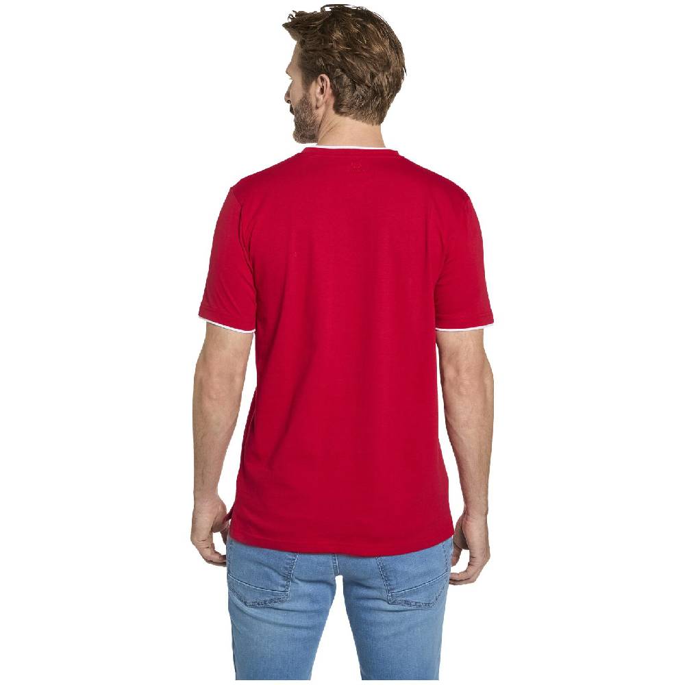 Jan Vanderstorm T-Shirt FLEMMING Rot