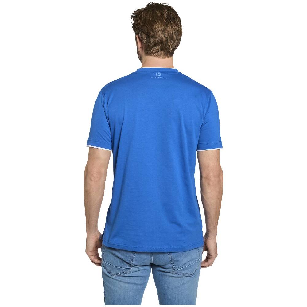 Jan Vanderstorm T-Shirt FLEMMING Royal Blau