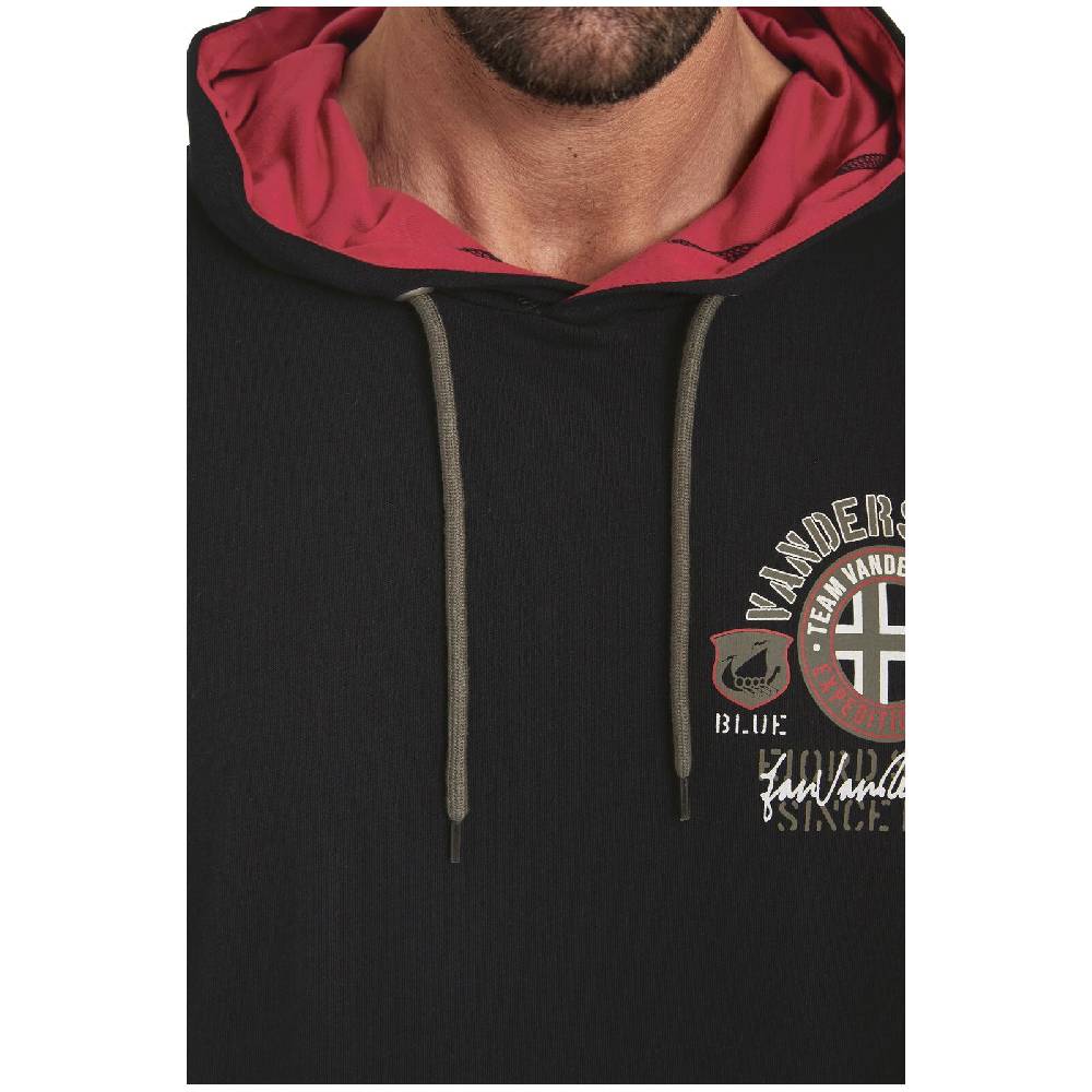 Jan Vanderstorm T-Shirt FREYVID Schwarz