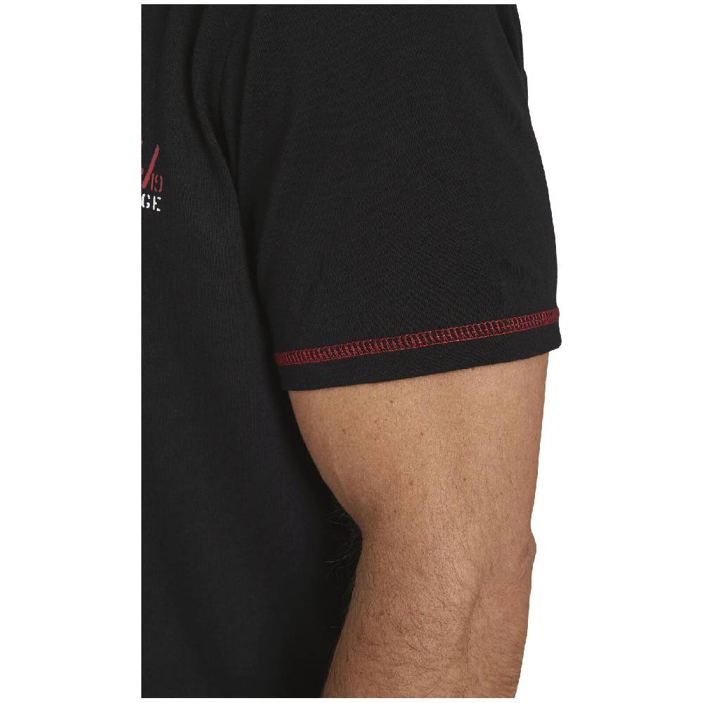 Jan Vanderstorm T-Shirt FREYVID Schwarz