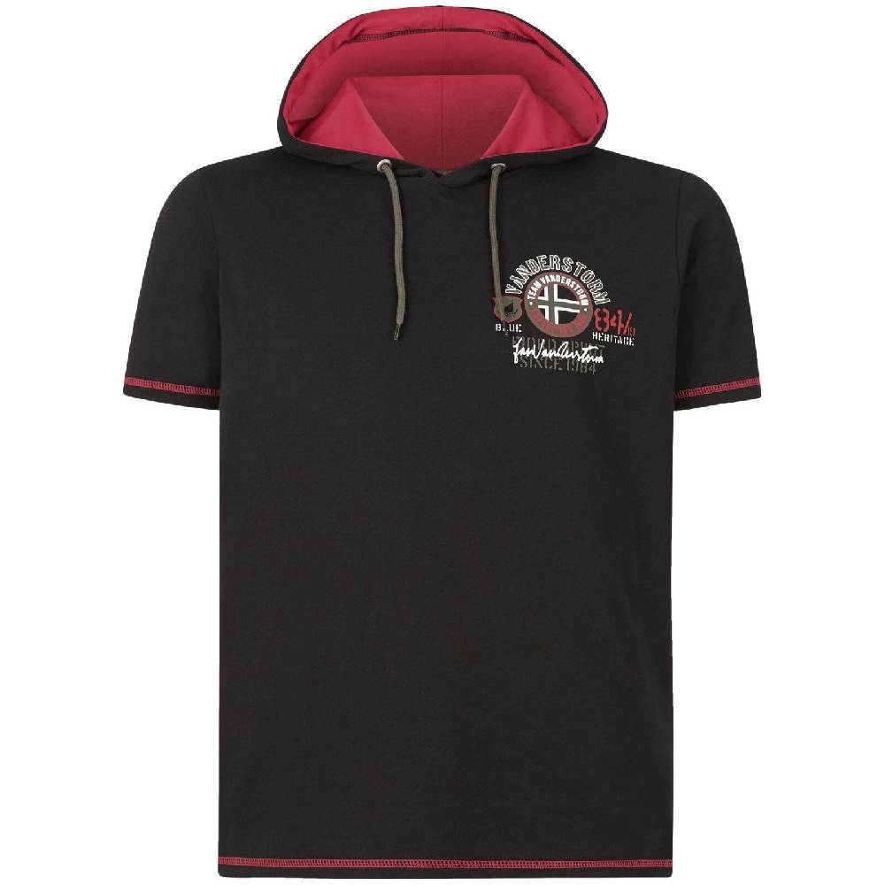 Jan Vanderstorm T-Shirt FREYVID schwarz