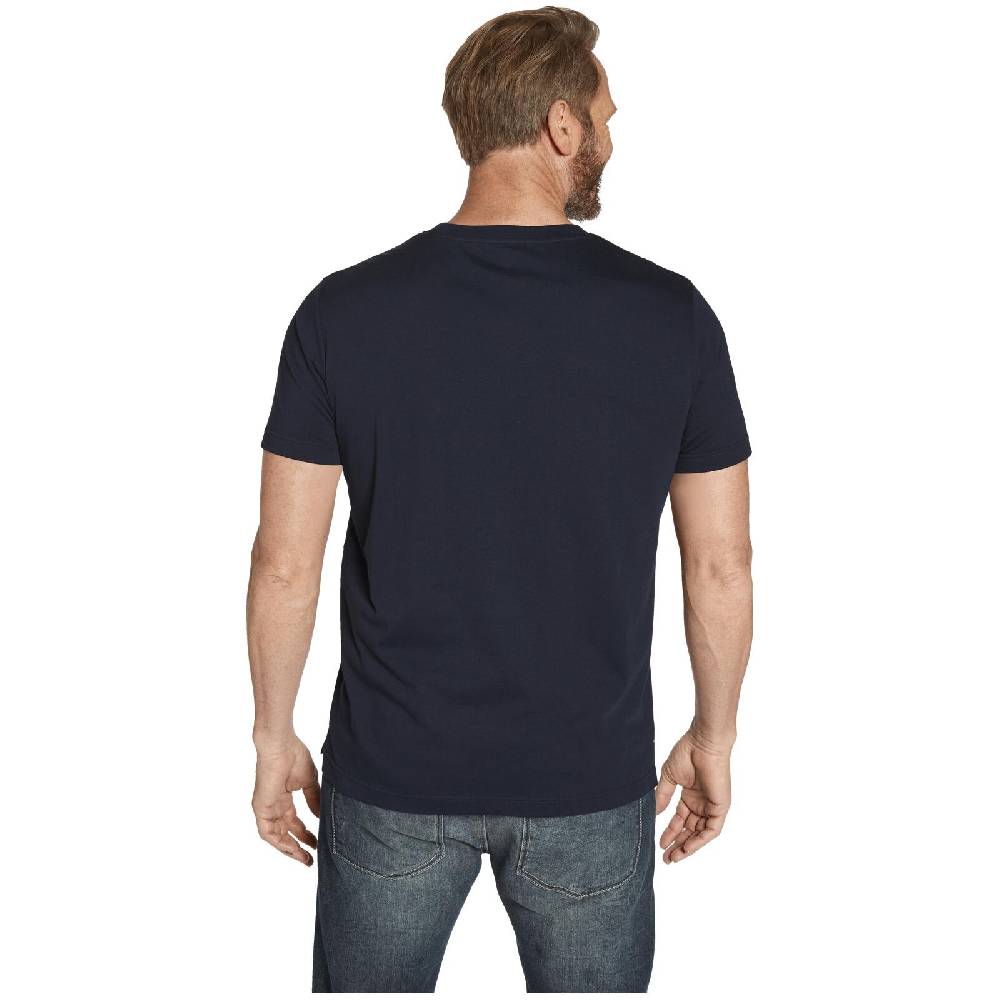 Jan Vanderstorm T-Shirt FRIMANN Dunkelblau