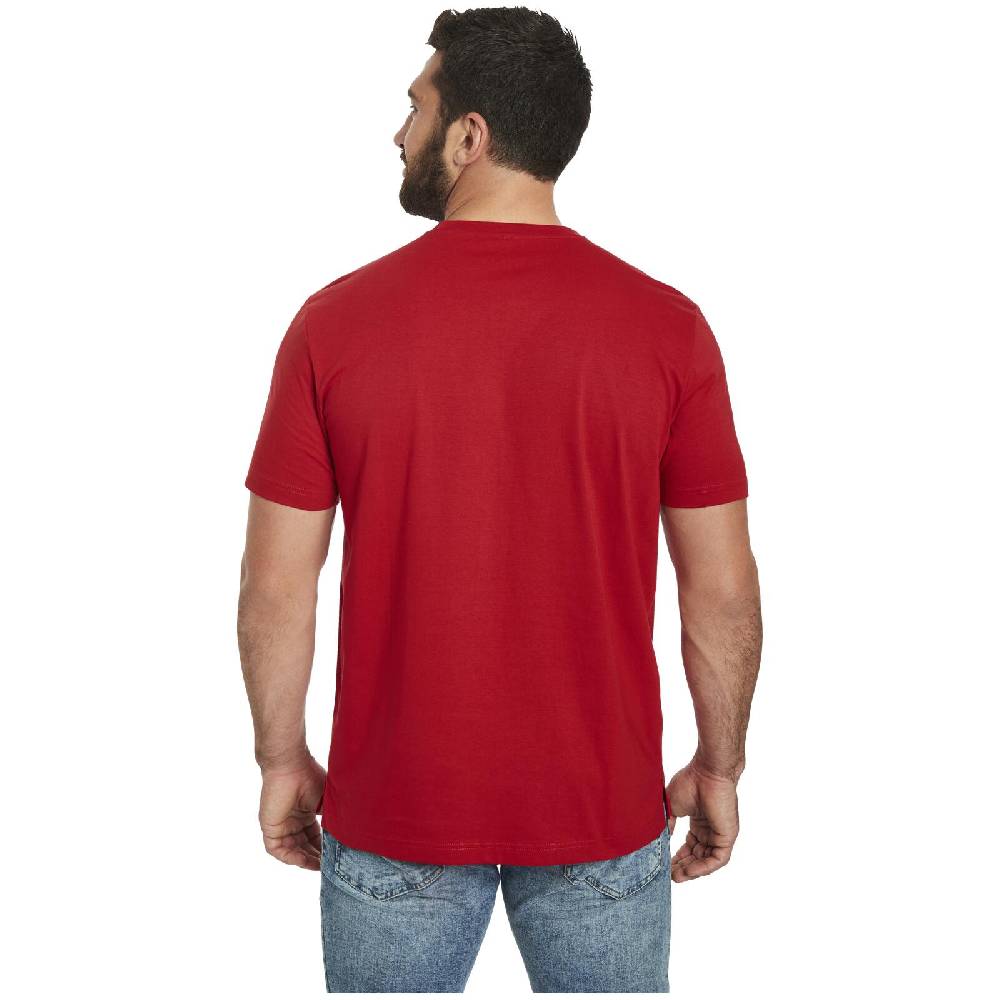 Jan Vanderstorm T-Shirt FRIMANN Rot