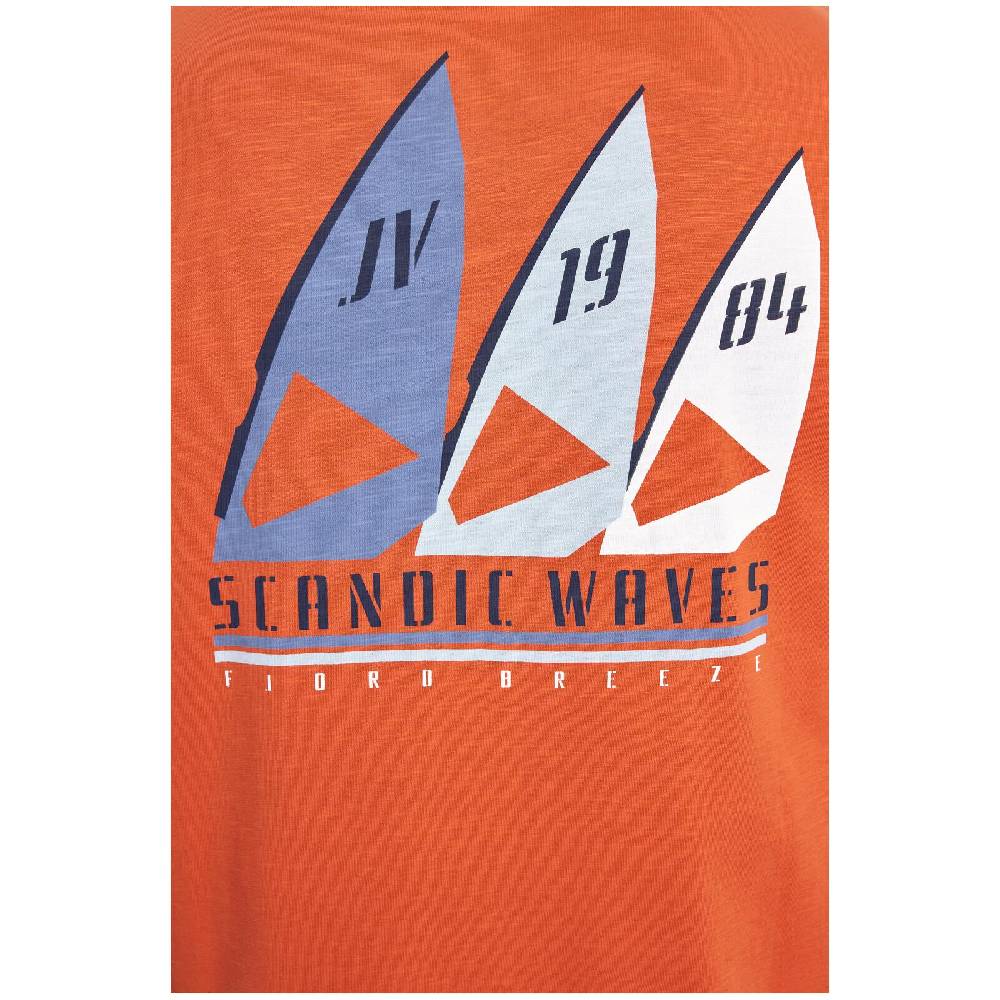 Jan Vanderstorm T-Shirt GARMANN Orange