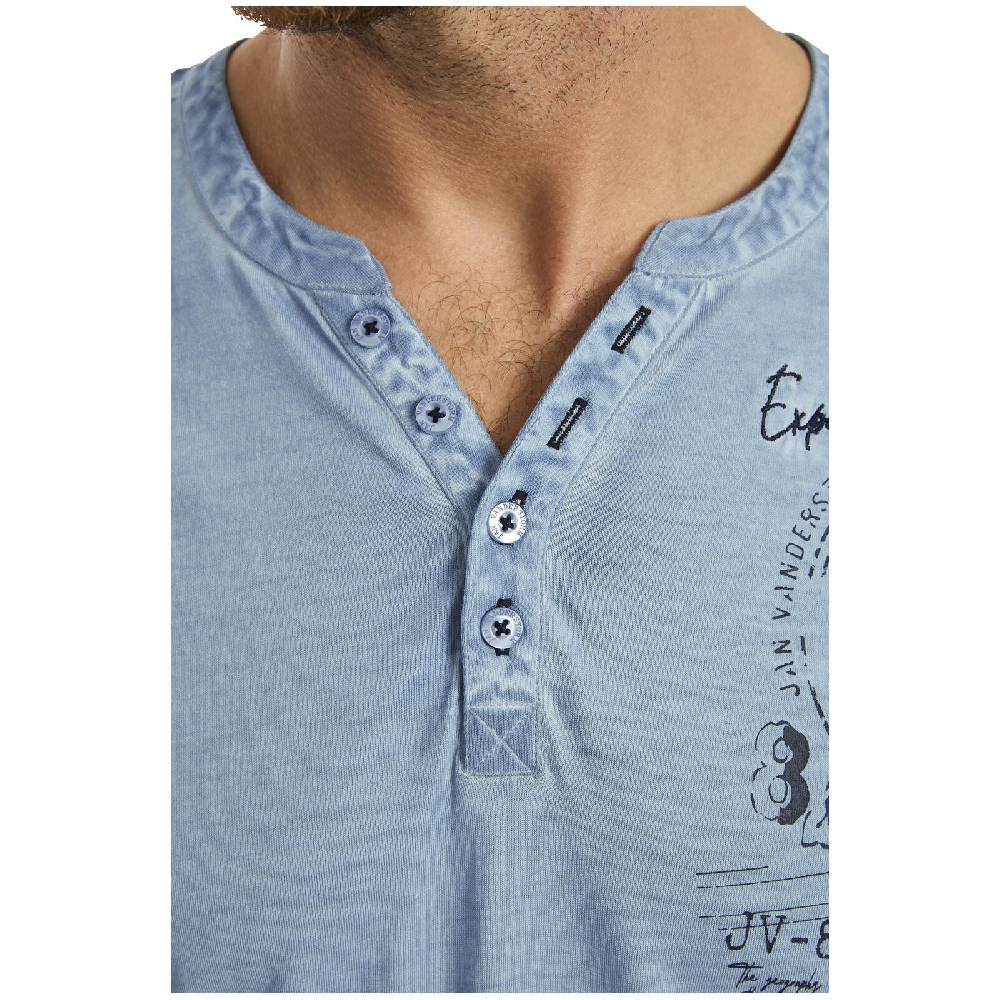 Jan Vanderstorm T-Shirt GODBERT Hellblau