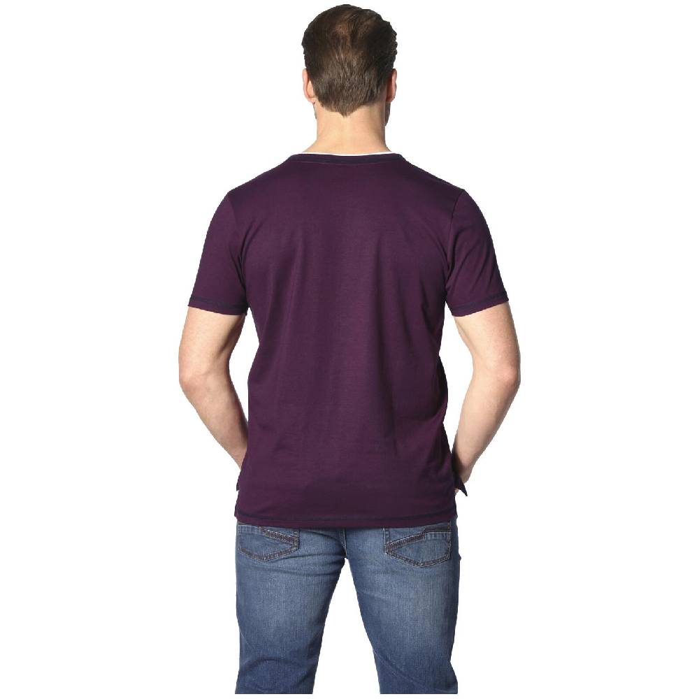 Jan Vanderstorm T-Shirt HAFTOR Dunkelrot