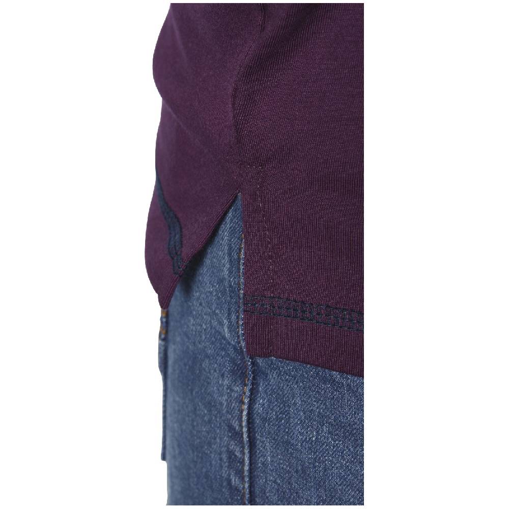 Jan Vanderstorm T-Shirt HAFTOR Dunkelrot