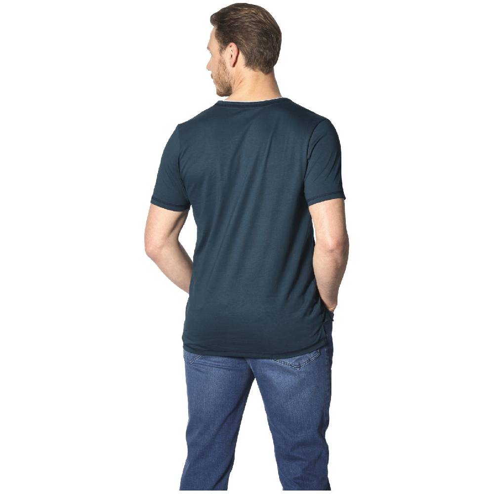 Jan Vanderstorm T-Shirt HAFTOR Petrol