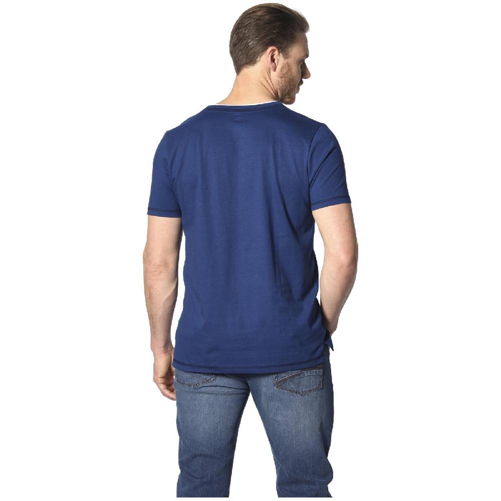 Jan Vanderstorm T-Shirt HAFTOR Royal Blau