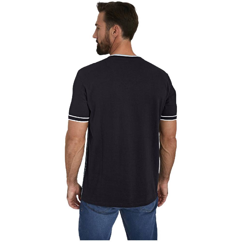 Jan Vanderstorm T-Shirt HELLAUG Schwarz