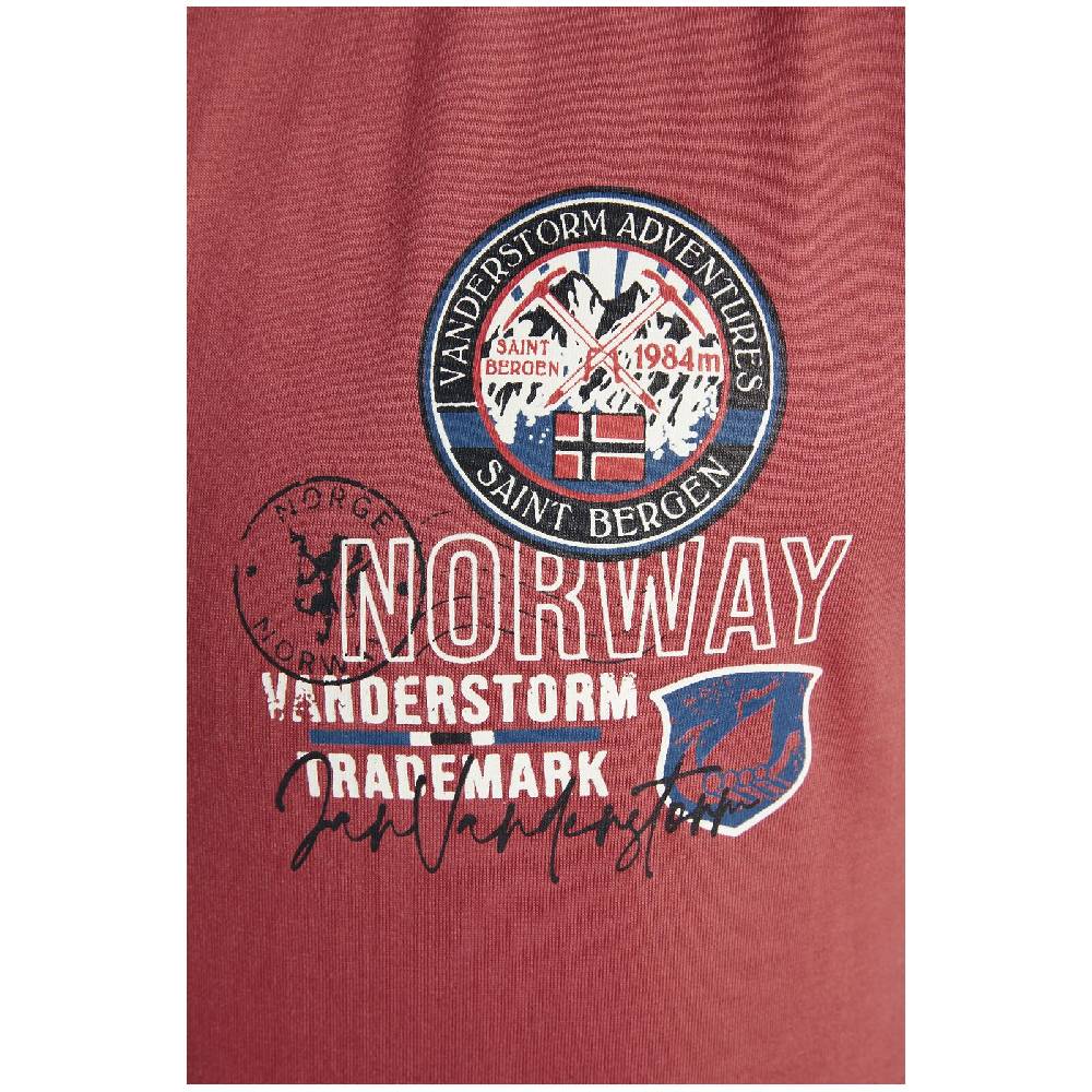 Jan Vanderstorm T-Shirt HINDERK Rosa