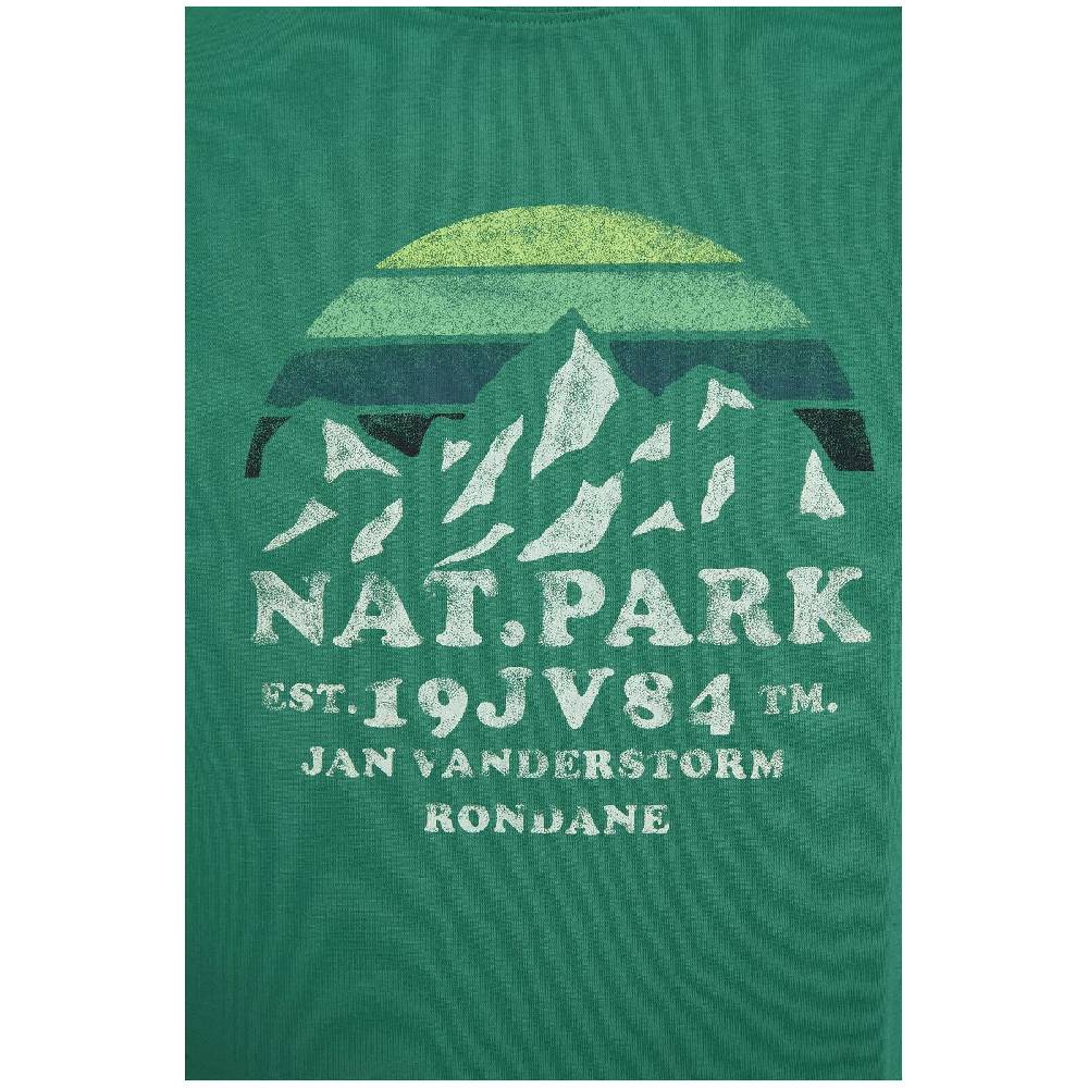 Jan Vanderstorm T-Shirt JENBERG Grün