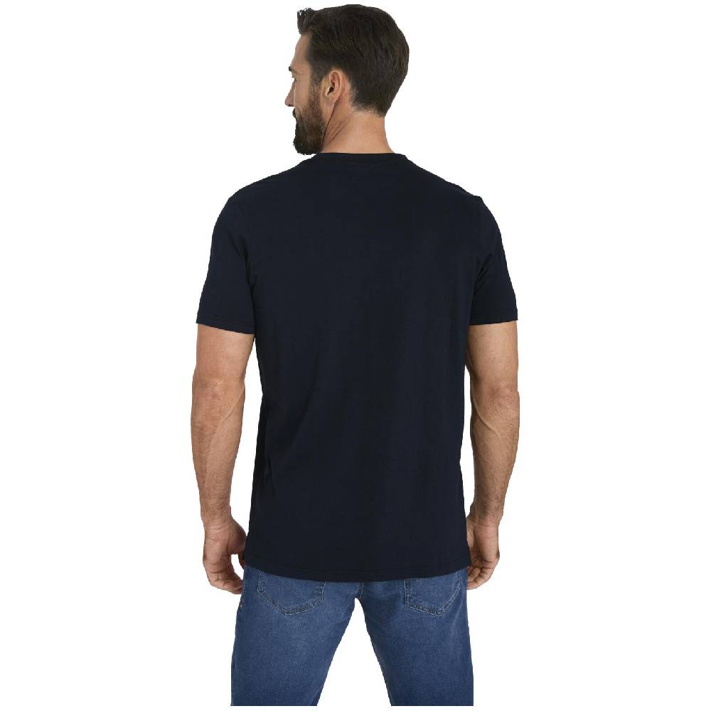 Jan Vanderstorm T-Shirt KALEB Dunkelblau