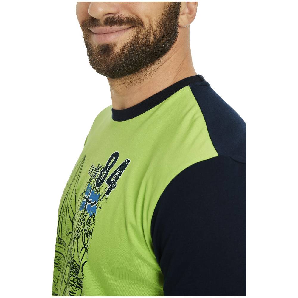 Jan Vanderstorm T-Shirt KASPERI Grün