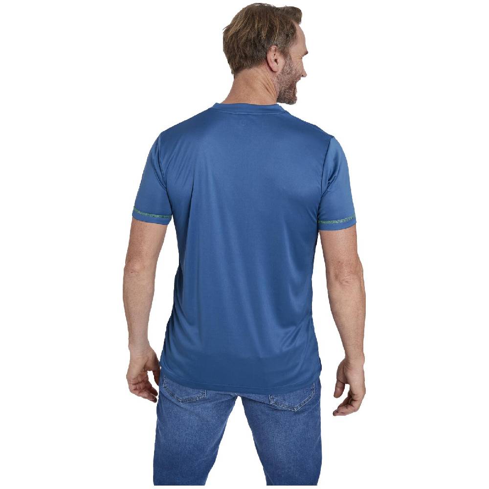 Jan Vanderstorm T-Shirt KLARIN Blau