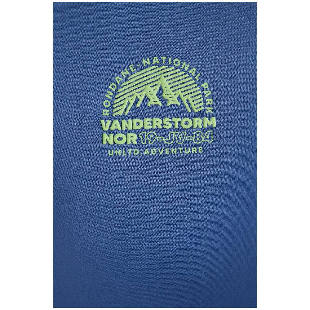 Jan Vanderstorm T-Shirt KLARIN Blau