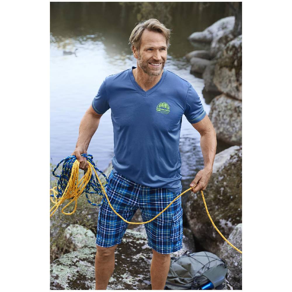 Jan Vanderstorm T-Shirt KLARIN Blau