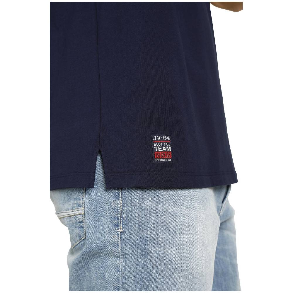 Jan Vanderstorm T-Shirt KRISTER Dunkelblau