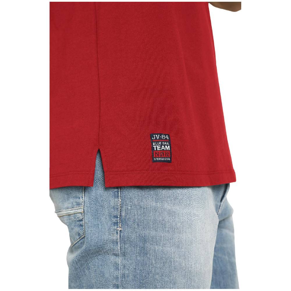 Jan Vanderstorm T-Shirt KRISTER Rot