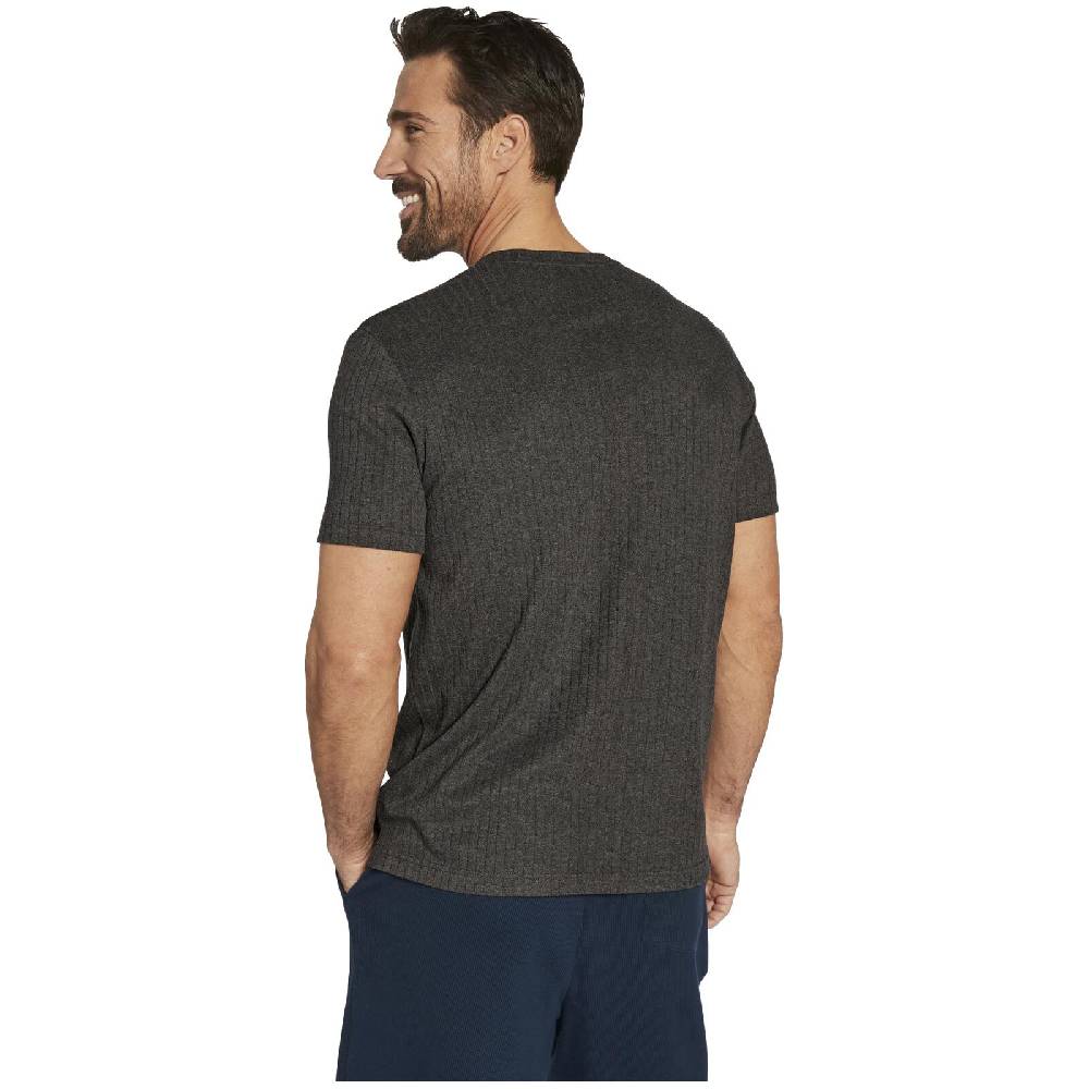 Jan Vanderstorm T-Shirt LIUDGER Dunkelgrau Melange