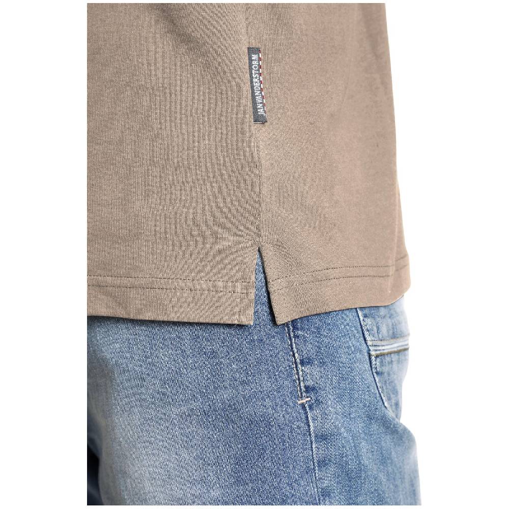 Jan Vanderstorm T-Shirt NANTE Beige