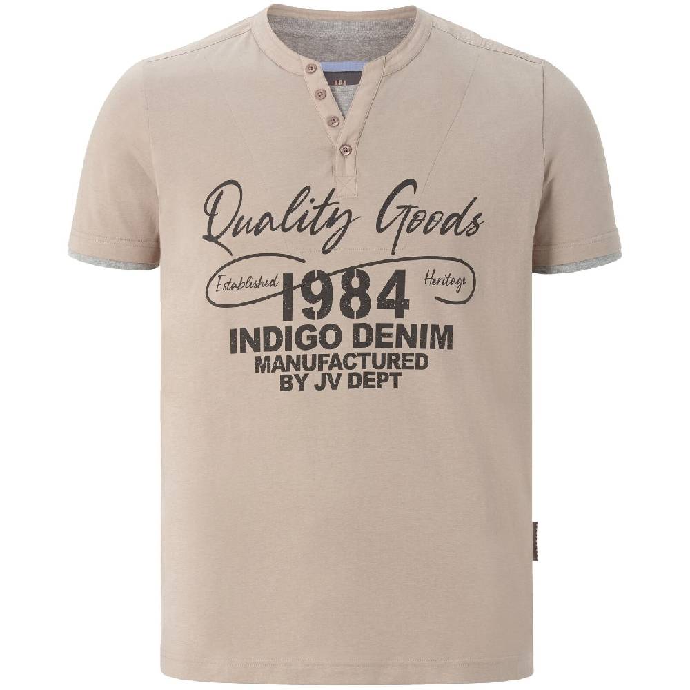 Jan Vanderstorm T-Shirt NANTE beige
