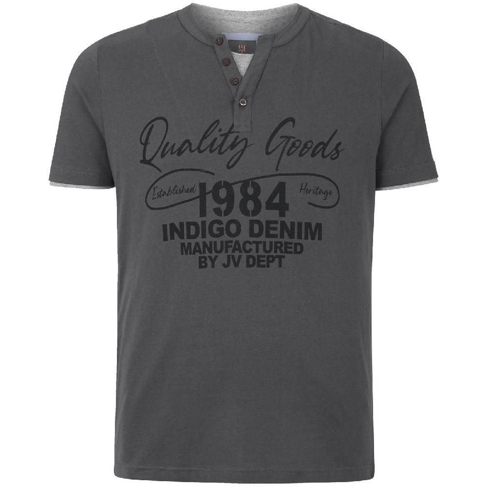 Jan Vanderstorm T-Shirt NANTE grau