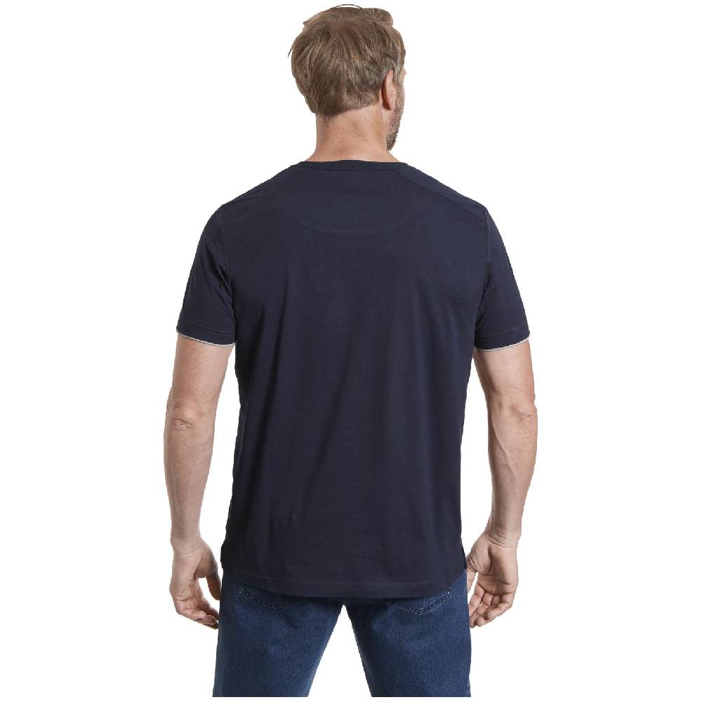 Jan Vanderstorm T-Shirt NIELS Dunkelblau